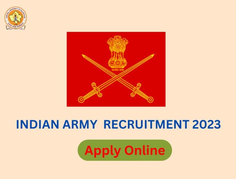 Indian Army Recruitment 2023 Notification Pdf Archives Curaj