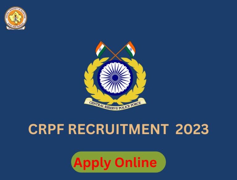 CRPF Recruitment 2023 Notification Pdf, Apply Online for 129929