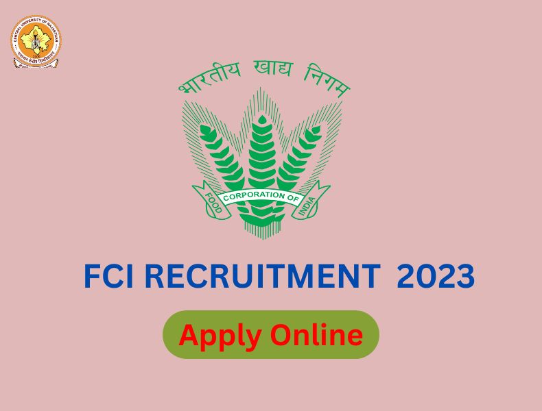 FCI Recruitment 2023