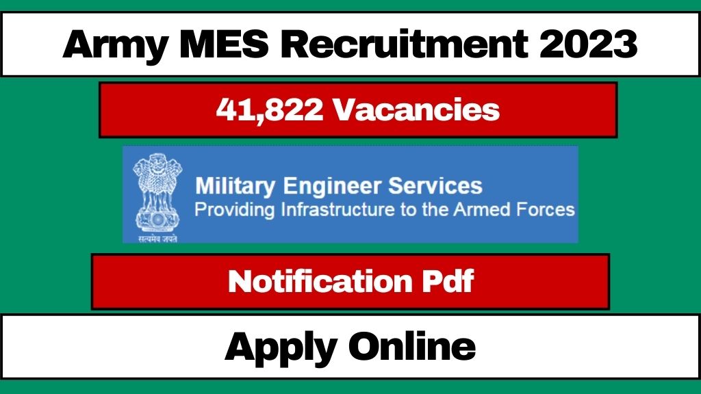 army-mes-recruitment-2023-notification-out