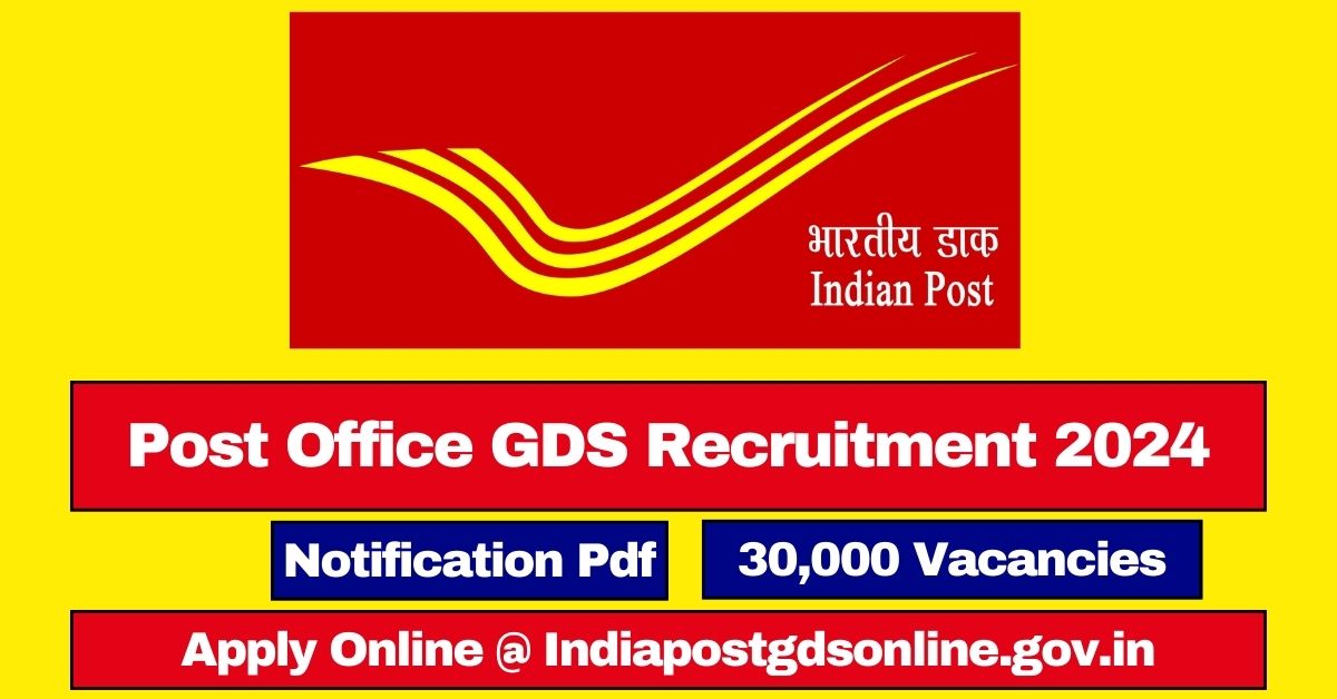 Post Office GDS Recruitment 2024