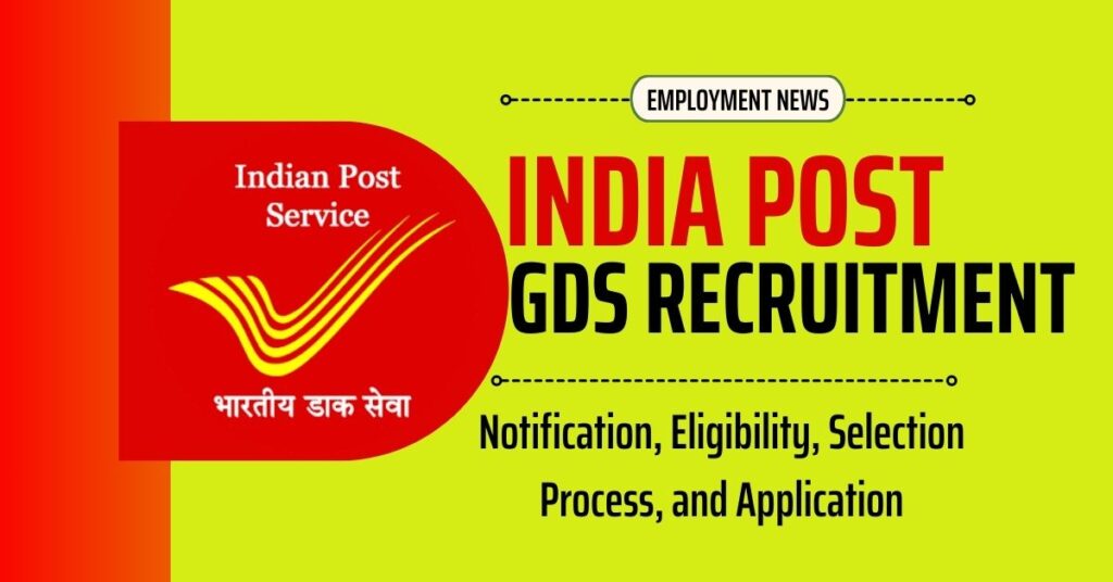 India Post Gds Recruitment Notification Eligibility And